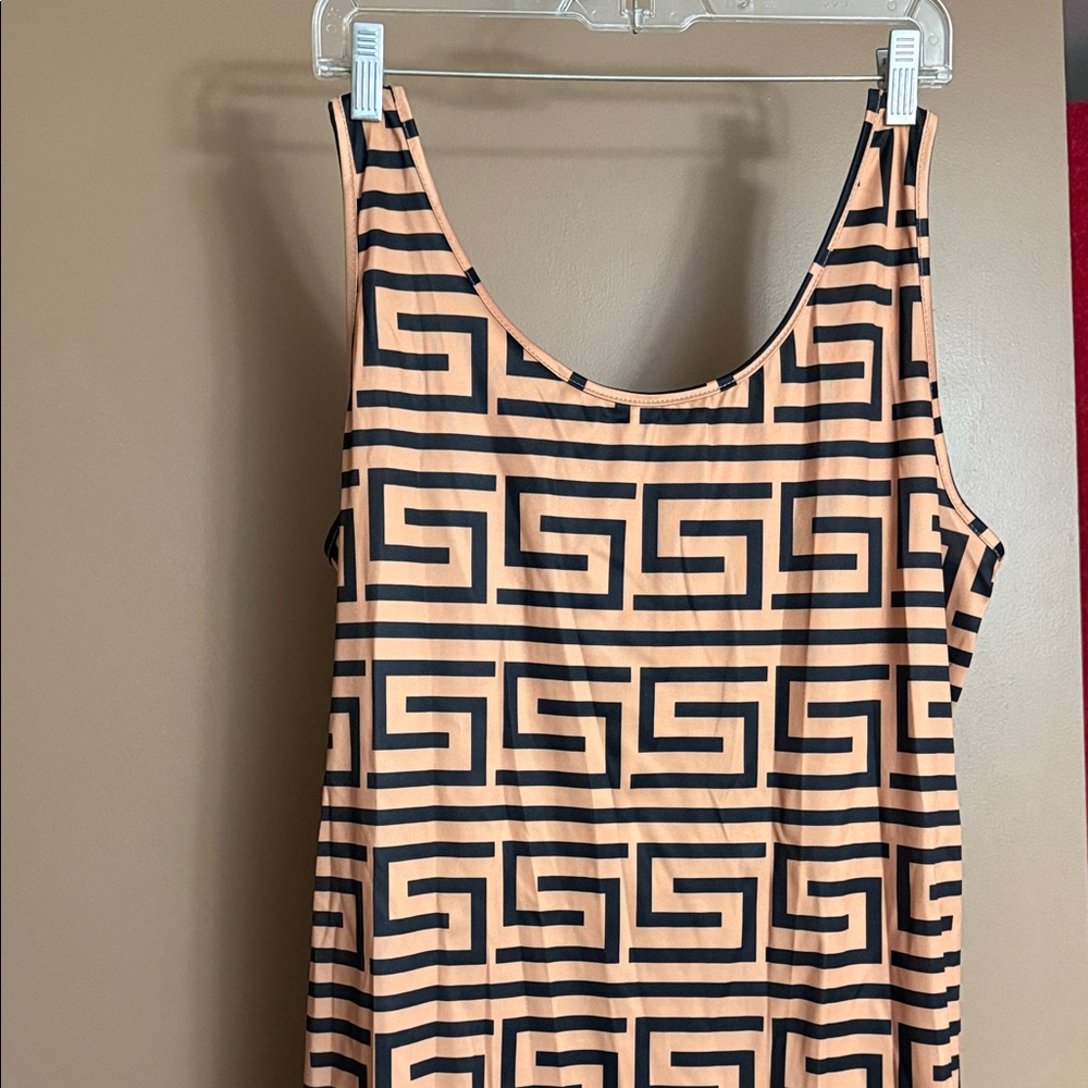 Geometric Patterned Open Cardigan - Picture 7 of 9